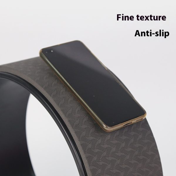 TPE Printing Yoga Wheel Home Non-slip Bodybuilding Slimming Waterproof Shock Absorption Accessories - Image 4