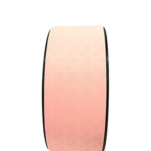 TPE Printing Yoga Wheel Home Non-slip Bodybuilding Slimming Waterproof Shock Absorption Accessories - Image 8