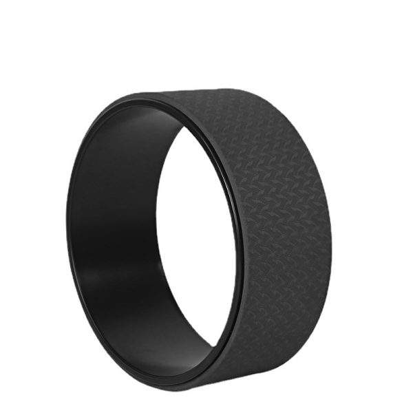 TPE Printing Yoga Wheel Home Non-slip Bodybuilding Slimming Waterproof Shock Absorption Accessories - Image 6